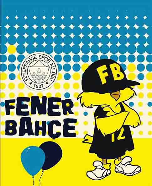 Merinos Bebek Battaniyesi Lisanslı Fenerbahçe Balon