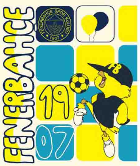 Merinos Bebek Battaniyesi Lisanslı Fenerbahçe Kanarya
